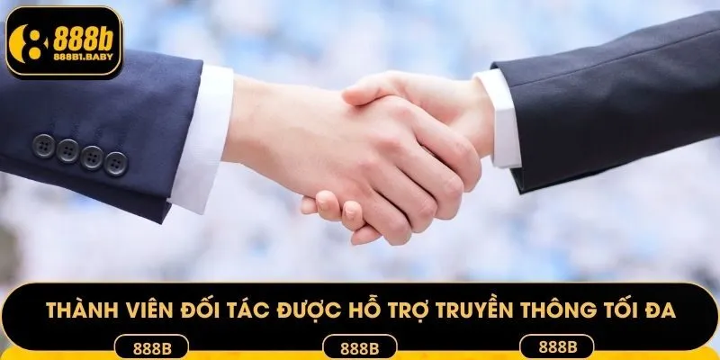 Thành viên đối tác được hỗ trợ truyền thông tối đa