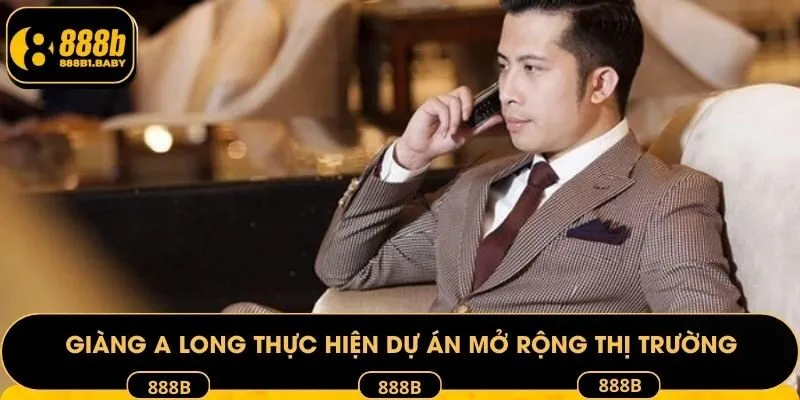 Giàng A Long thực hiện dự án mở rộng thị trường